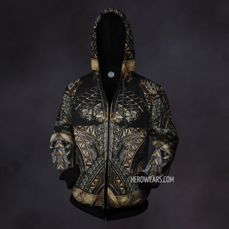 Aquaman Zip Up Hoodie