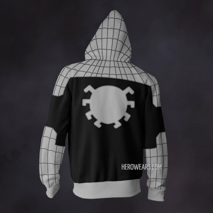 Armored Spider Man Zip Up Hoodie