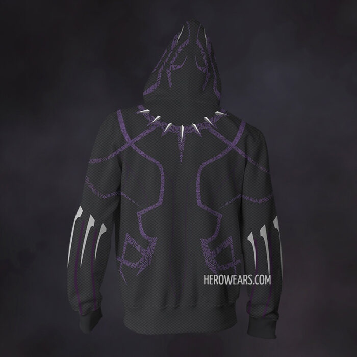 Black Panther Kinetic Zip Up Hoodie