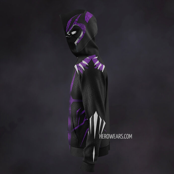 Black Panther Kinetic Zip Up Hoodie