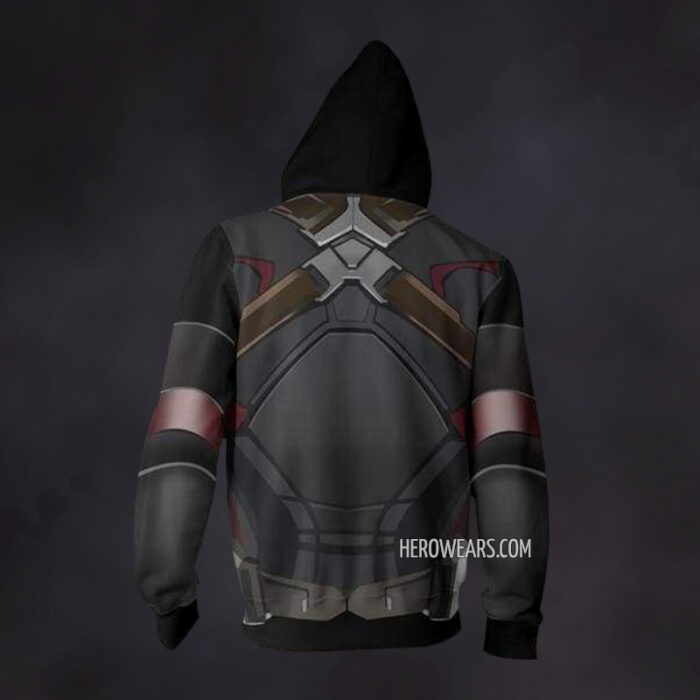 Captain America Zip Up Hoodie