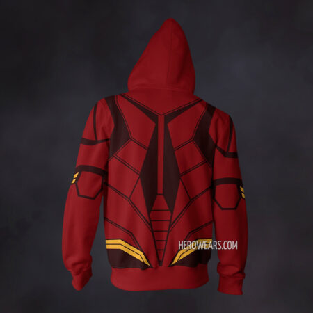Flash Justice League Zip Up Hoodie