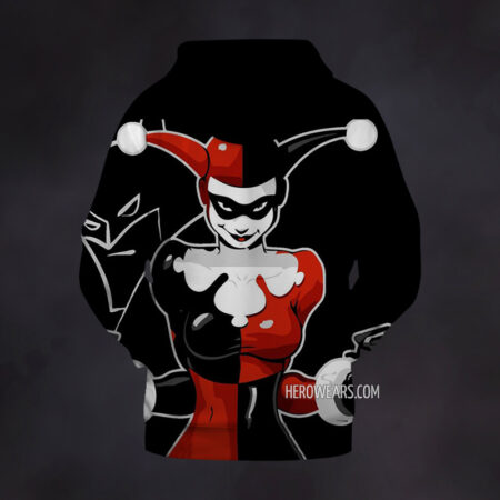 Harley Quinn Zip Up Hoodie
