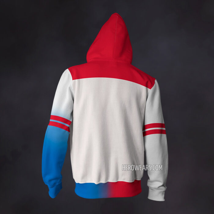 Harley Quinn Zip Up Hoodie