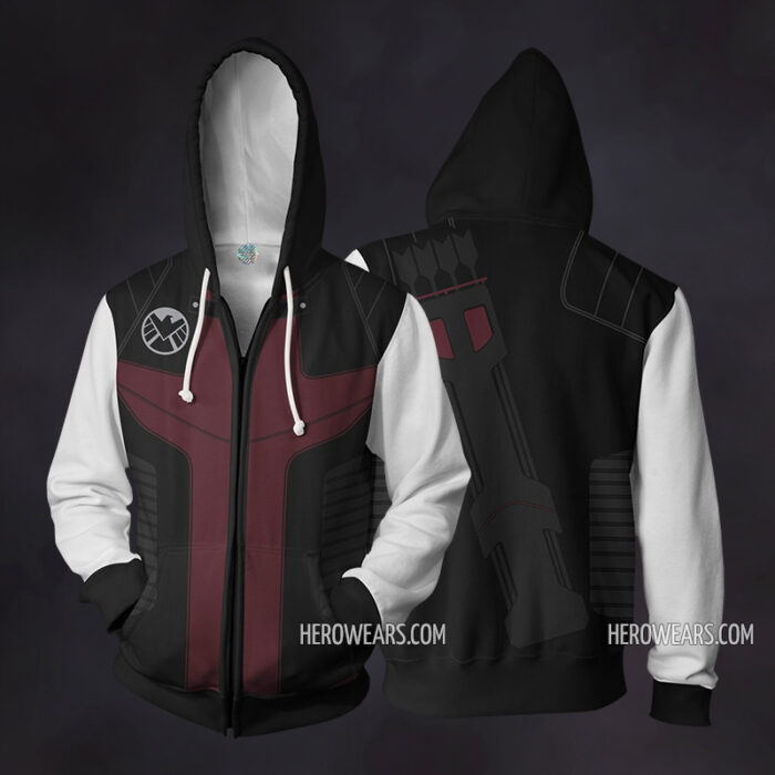 Hawkeye Zip Up Hoodie