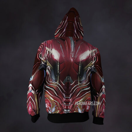Iron Man Infinity War Zip Up Hoodie