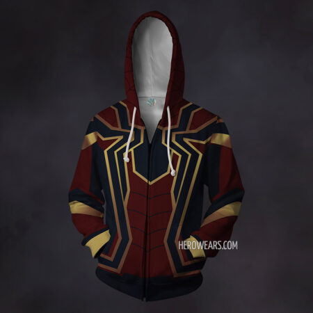 Iron Spider Zip Up Hoodie