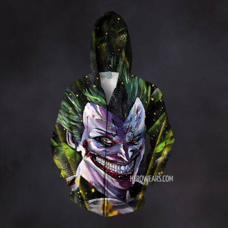 Joker Zip Up Hoodie