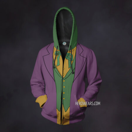 Joker Zip Up Hoodie