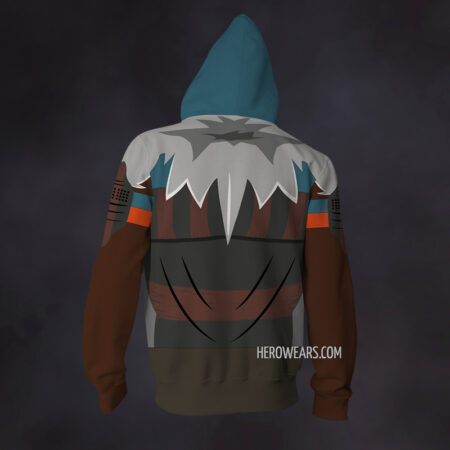 M'Baku Zip Up Hoodie