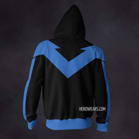 Nightwing Zip Up Hoodie
