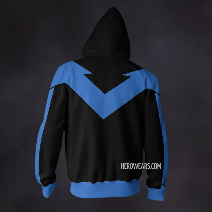 Nightwing Zip Up Hoodie