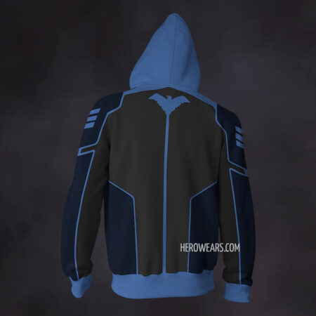 Nightwing Zip Up Hoodie