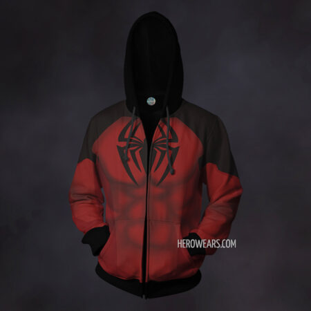 Scarlet Spider Kaine Parker Zip Up Hoodie