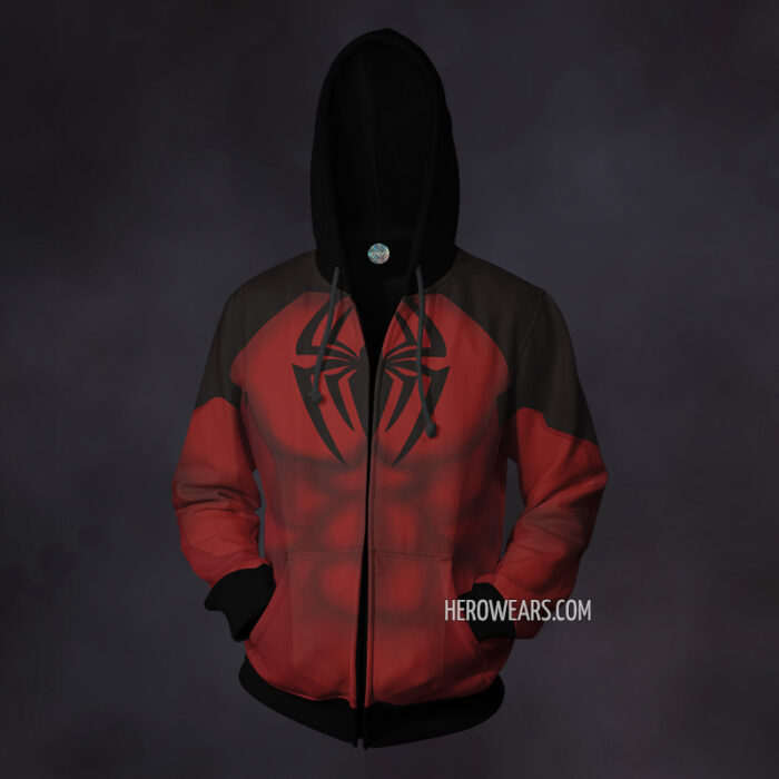 Scarlet Spider Kaine Parker Zip Up Hoodie
