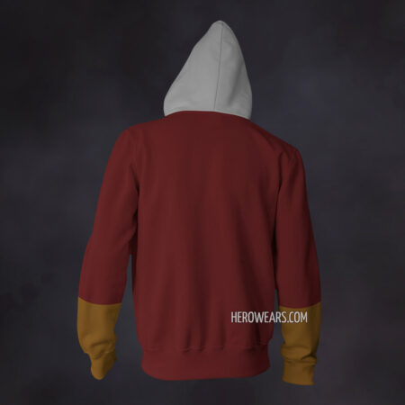 Shazam Zip Up Hoodie