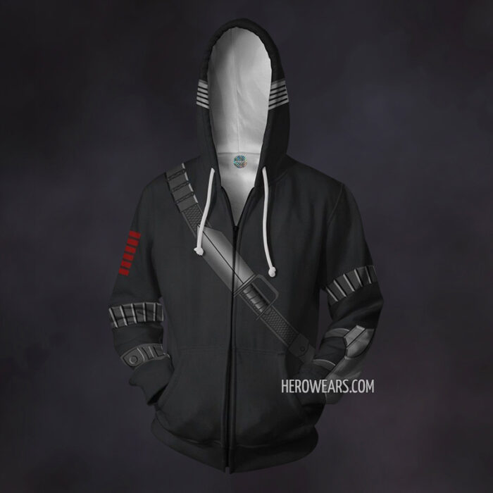 Snake Eyes Zip Up Hoodie