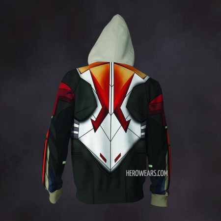 Spider Man 2099 Zip Up Hoodie