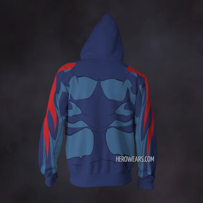 Spider Man 2099 Zip Up Hoodie