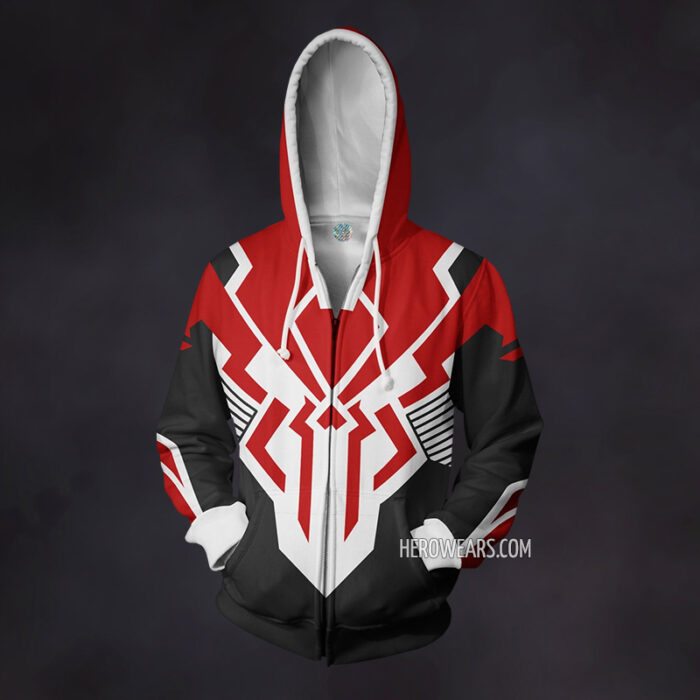 Spiderman 2099 Zip Up Hoodie