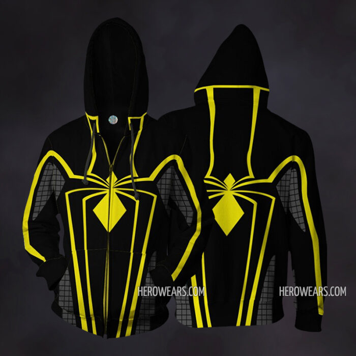 Spider Man Armor MkII Zip Up Hoodie