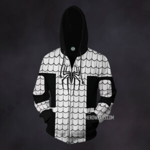 Spider Man Armored Zip Up Hoodie