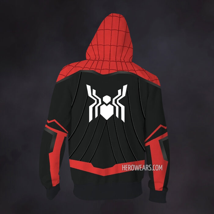 Spiderman Far From Home Zip Up Hoodie