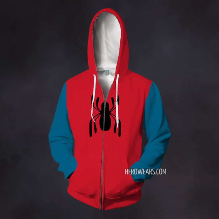 Spiderman Homecoming Zip Up Hoodie