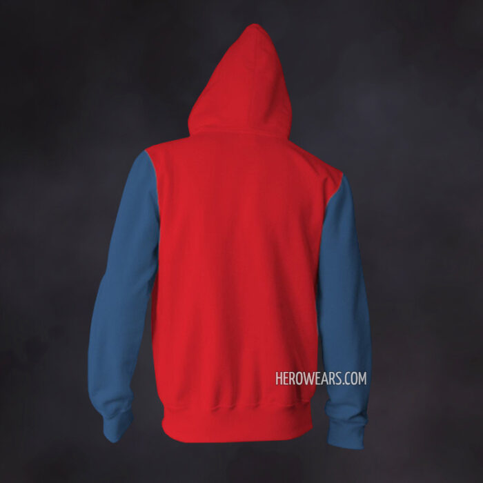 Spider Man Homecoming Zip Up Hoodie