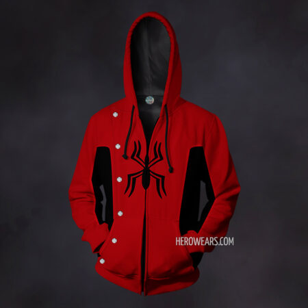 Spider Man Last Stand Zip Up Hoodie