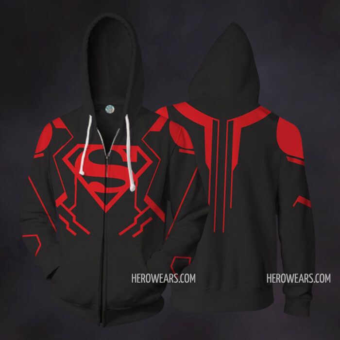 Superboy Zip Up Hoodie