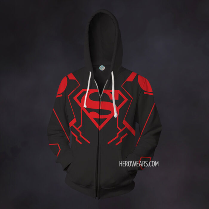 Superboy Zip Up Hoodie