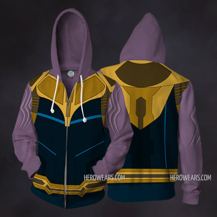 Thanos Zip Up Hoodie