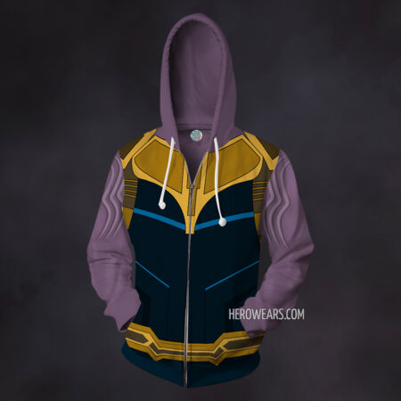 Thanos Zip Up Hoodie