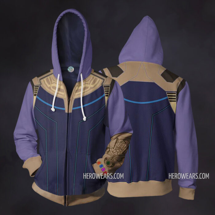 Thanos Zip Up Hoodie