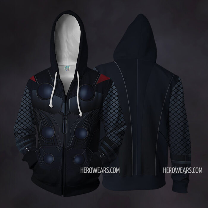 Thor Infinity War Zip Up Hoodie