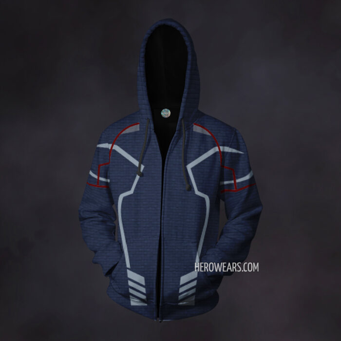 Tony Stark Age of Ultron Zip Up Hoodie