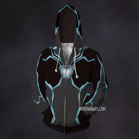 Tony Stark Endgame Zip Up Hoodie