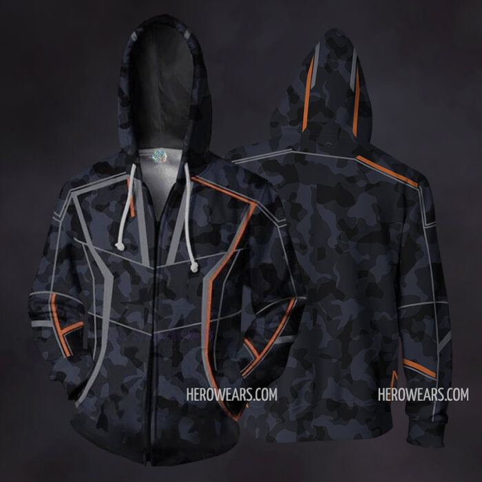 Tony Stark Zip Up Hoodie