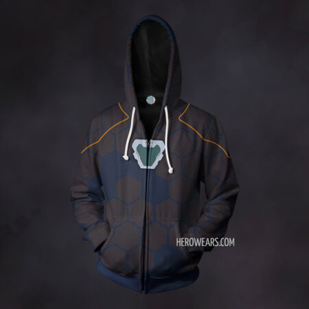 Tony Stark Zip Up Hoodie