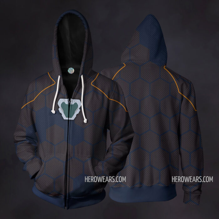 Tony Stark Zip Up Hoodie