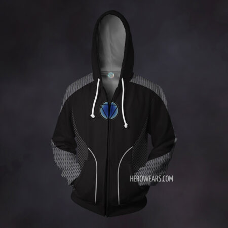 Tony Stark Zip Up Hoodie
