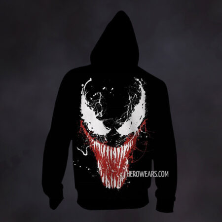 Venom Zip Up Hoodie