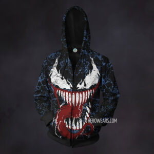 Venom Zip Up Hoodie