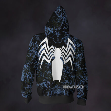 Venom Zip Up Hoodie