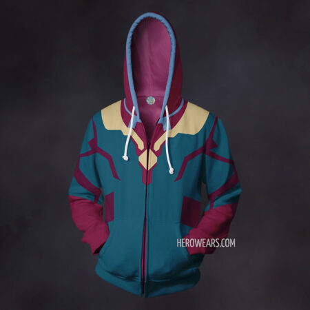 Vison Zip Up Hoodie