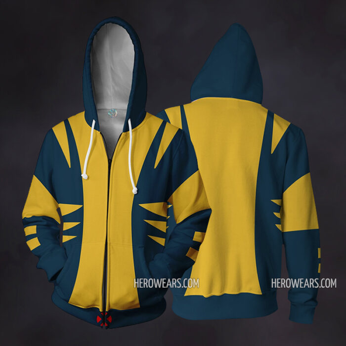 Wolverine Zip Up Hoodie