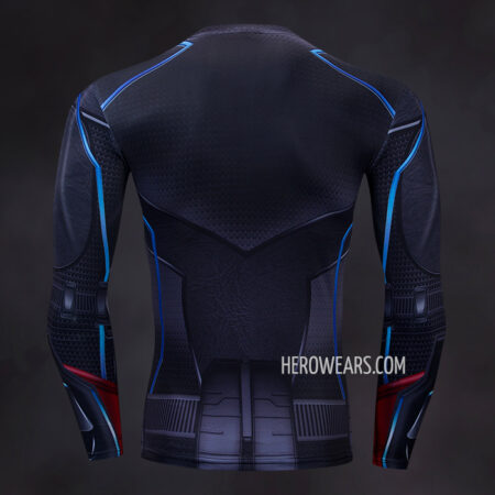 Black Widow Compression Shirt Rashguard