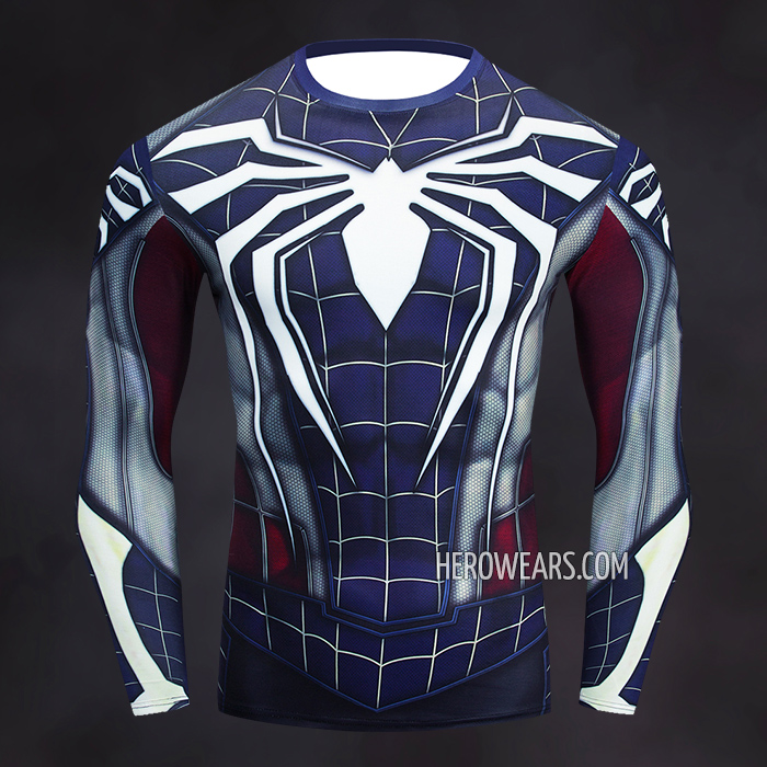 Captain Spider Compression Shirt Rashguard