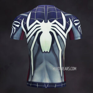 Captain Spider Rash Guard Compression Shirt